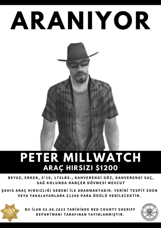 Red White Bard Black and White Profile Wanted Poster.jpg